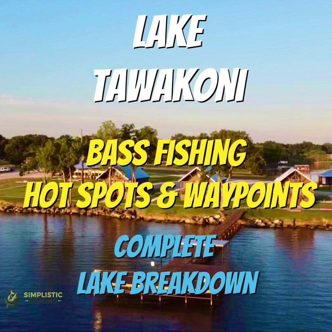 Lake Tawakoni Complete Lake Breakdown - Bass Fishing Hot Spots ...