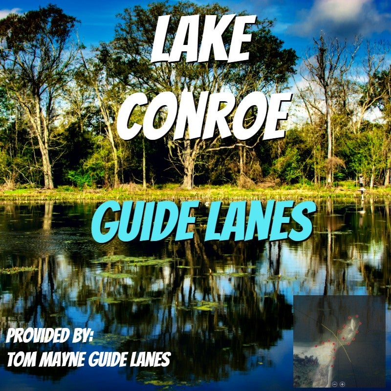 Lake Conroe Boat Lanes! Save your boat and have a piece of mind on the