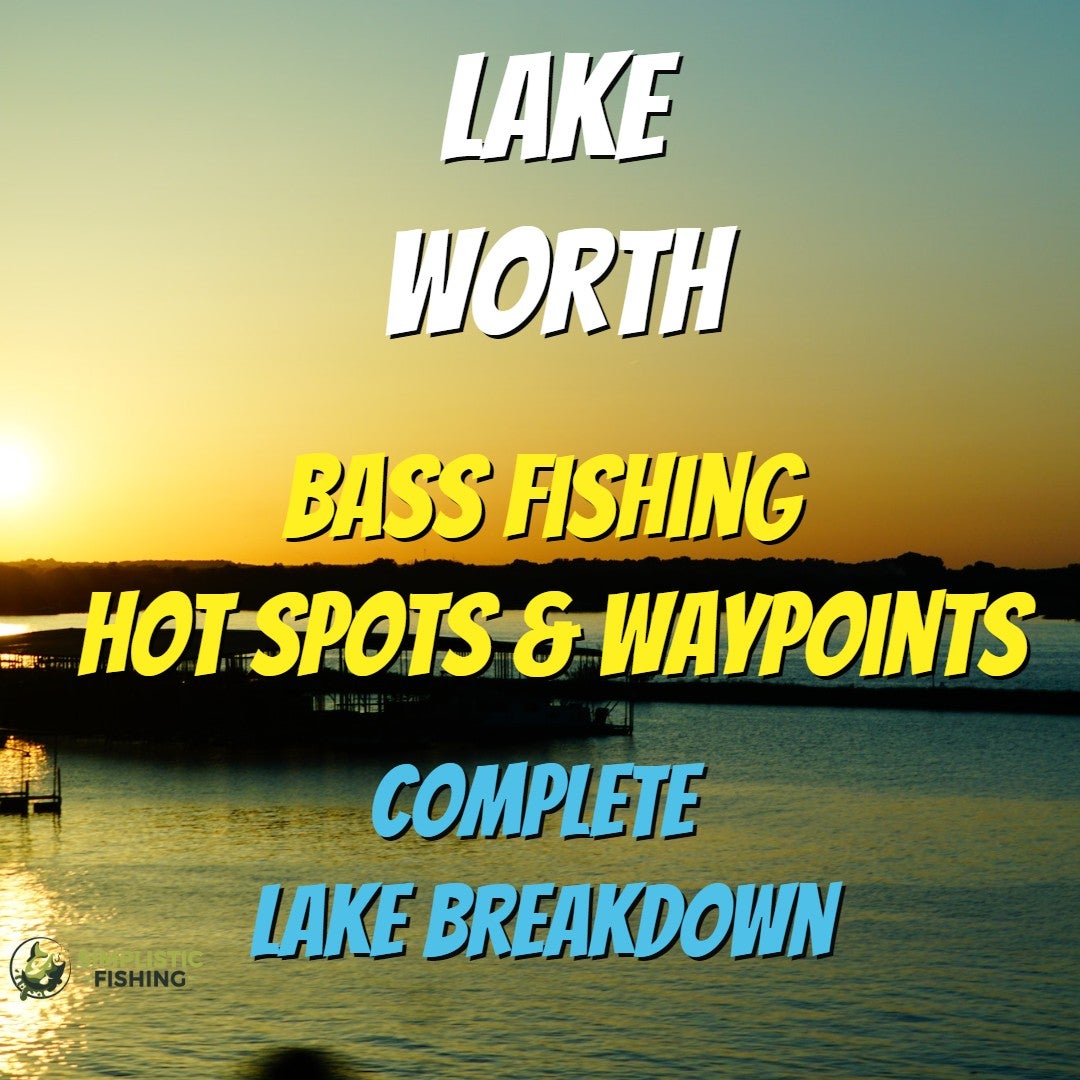 Lake Worth Complete Lake Breakdown - Bass Fishing Hot Spots ...