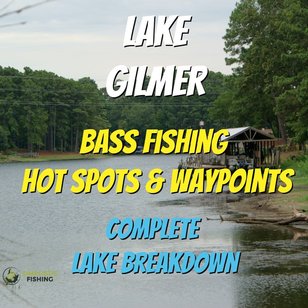 Bass Fishing on Lake Gilmer and need help finding the fish? We have all ...