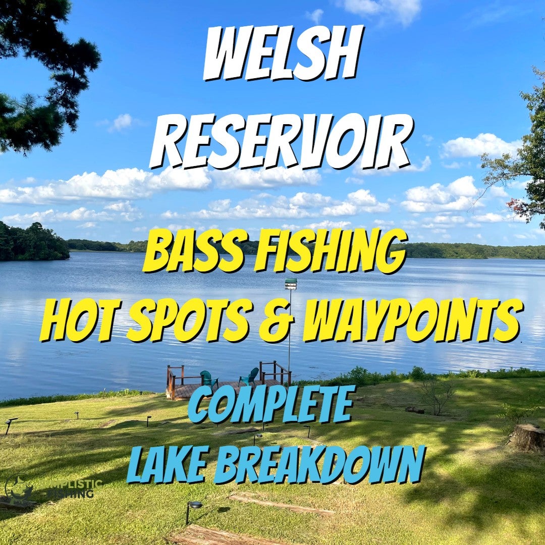 Lake Welsh - Fishing Hotspots and Waypoints for your graphs! Find the ...